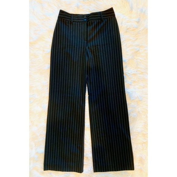 Chico's Pants - NWT CHICOS Black Pinstripe Dress Pants